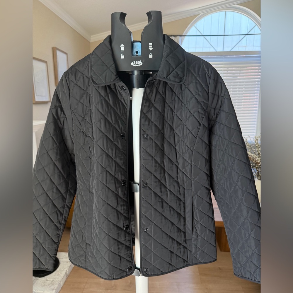 Calvin Klein Black Quilted Lightweight Jacket